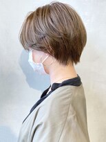 アルバム 渋谷パルコ(ALBUM)&nbsp;ベージュショート_グレージュカラーボブウルフ_ba330232