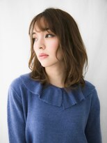 エンディアリング 東銀座(Endearing)&nbsp;大人可愛いセミロングブラウンミディアム20代30代40代東銀座