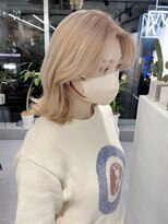 ファイブバイジエクト 堀江(FIVE by The Ect)&nbsp;韓国風ホワイトベージュミルクティーエギョモリヨシンモリ☆27