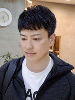 ヒート トウキョウ 目黒店(HEAT TOKYO)&nbsp;ツイスパセンターパートマッシュ波巻きダウンパーマメンズ目黒