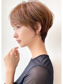 絶壁解消・小顔前下がりボブ/20代/30代/40代/ショート