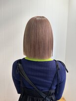 ビューバイネオリーブ 用賀店(Beau'r by neolive) 黒髪ボブルフネビージュ小顔ワンレン《用賀》