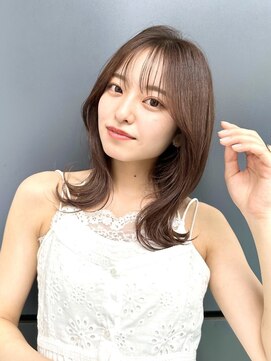 グルグル 新小岩店(GULGUL) 黒髪/ボブルフ/ネビージュ/小顔/ワンレン/新小岩