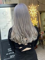 ロナバイソル(lona by SoL)&nbsp;バレイヤージュ/グラデーションカラー/カーキアッシュ