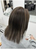 ハイライトカラー【ハイライト部分ブリーチ1回】