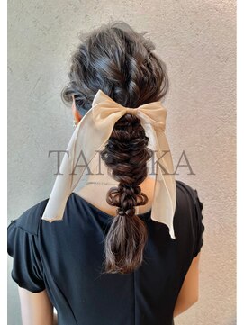 シャルムバイケンジ(Charm.by KENJE) 【フィニッシュボーン編みおろし】/結婚式/二次会/同窓会/銀座