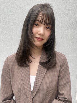 アンバー 池袋(amber) 切りっぱなしボブ/美髪/ピンクブラウン[池袋駅]