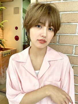 サロンドミルク 新百合ヶ丘店(salon de MiLK) 大人可愛いショート［新百合ヶ丘/ショートヘア/ショートボブ］