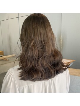 ミント(mint) 【ブリーチなしで透明感オリーブベージュ◎ミルクティー◎】