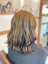 アイノベル(‘Inovel’)&nbsp;ダブルカラー＋カット＋oggiottoトリートメント