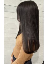 ルノン シェリー(LUNON cheliy) 暗髪/アッシュグレージュ/髪質補修カラー