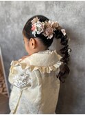 七五三ヘアセット