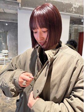 ハマモト ヤマ オオサカ(ハマモト Yama Osaka) ぱつんボブ