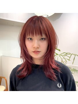 ミーム 原宿 表参道(meme) ダブルカラー/ハイトーンカラー/ケアブリーチ/インナーカラー