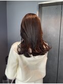 韓国風巻き/艶髪/ブラウン/髪質改善/清澄白河/錦糸町