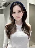 韓国ヘア/レイヤーカット/縮毛矯正/髪質改善/前髪顔まわりカット