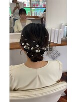 ヘアーアンドメイクアップモパ ヘアセット