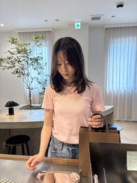 ラビリンス(Labyrinth) お顔周りのレイヤーがかわいい、重たさがちょうどいいボブ