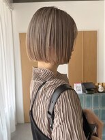 ヴァーグバイトリ(vague by tori)&nbsp;ミルクティーベージュ/六甲道/灘/ボブ