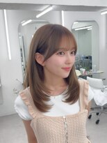 アマトウキョウスマートサロン(AMA TOKYO×Smart Salon)&nbsp;くびれミディ/顔まわりカット/くびれ巻き/レイヤーカット