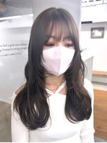 モアナ ルア バイ ヘッドライト 平塚店(Moana Lua by HEADLIGHT) Moana【平塚】#レイヤーカット#顔まわりレイヤー#透明感カラー