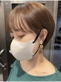 韓国風レイヤーカット髪質改善ダブルカラーハッシュカット