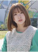 韓国ヘア/海外風レイヤー/レイヤーカット/ミディアム/髪質改善
