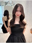 美髪*シアーベージュ*くびれフェミニンロング*Zina札幌大通