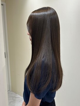 シェノン サントル(CHAINON CENTRE) 梅田/黒髪/クラゲヘアー/オリーブグレー/小顔/ココアベージュ