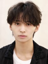 ルーシー 渋谷(LUCEY)&nbsp;センターパートフェザーパーマシャドウパーマメンズパーマ