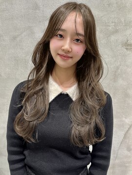 ロンドネートゥル 新潟(Lond naitre) ダークアッシュ/似合わせカット/レイヤーカット(新潟/万代）