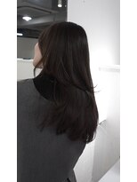 ミヨン 京都烏丸店(miyon)&nbsp;【miyon】韓国レイヤーカット×暗髪カラー×髪質改善