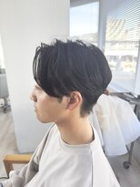 ラナヘアーサロン コウゾウジ(Lana hair salon KOZOJI)&nbsp;フェザーパーマ　刈り上げセンターパート　MEN’S HAIR　春日井