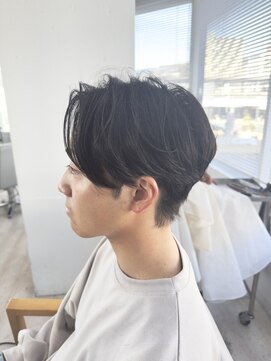 ラナヘアーサロン コウゾウジ(Lana hair salon KOZOJI) フェザーパーマ　刈り上げセンターパート　MEN’S HAIR　春日井