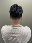 メンズツーブロック2wayバング