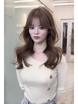 リリー(Lilley) 羽エクステ/ナチュラル縮毛矯正/韓国ヘア/レイヤーカット