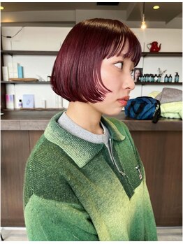 ドレープ(Dreap)の写真/ベースの髪の色味や肌の色味を考えて仕上げるので、一人ひとりにあった"あなただけ"のトレンドカラーに♪