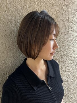 ハートボックス 四谷店(Heart box) 大人かわいい愛されボブ/20代30代40代