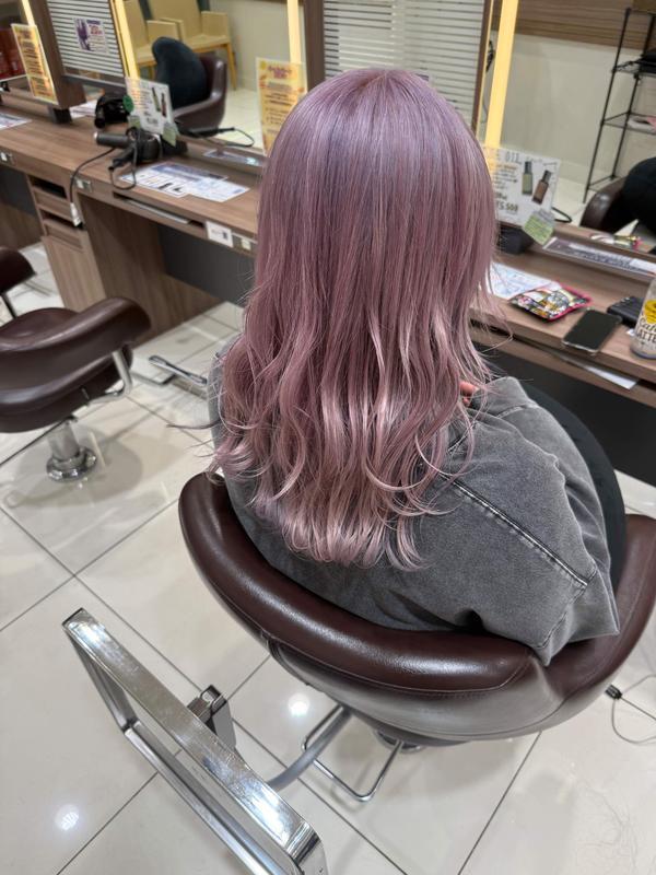 ピンクラベンダーミディ：L290409207｜バサ 立川店(BASSA)のヘア