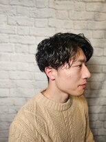 グレイスフルバーバー 赤坂見附店 無造作パーマスタイル!!【赤坂】【赤坂見附】