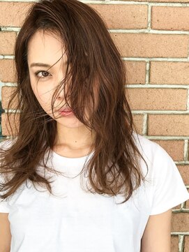 サロンドミルク 原宿(salon de MiLK) サーフハイライト×ウェットスタイリング