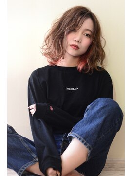 アダムスブォーノ(adamsbuono) 【ケイタ限定】柔らかグレージュカラー×インナーカラー