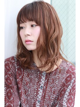 ネオリーブクレア 綱島店(Neolive Krea) 30代人気ロブ☆斜めバングで大人ミディ