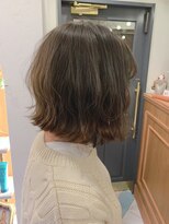 ロンド パルティール 大宮(Lond partir)&nbsp;【石田勇士郎】切りっぱなし外ハネボブネイビーオリージュ