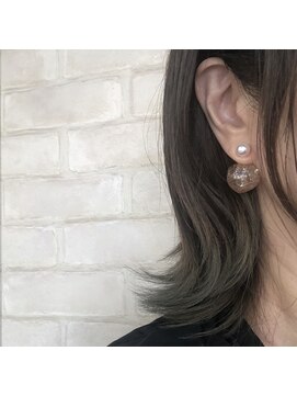 ヘアーメイク ウープス(hair make Oops!) 毛先カラー