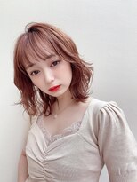 ゲーム 原宿店(GAME)&nbsp;ゆるふわピンクブラウンカラー