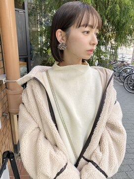 ハイフ(haif) 【haif】耳掛けボブ