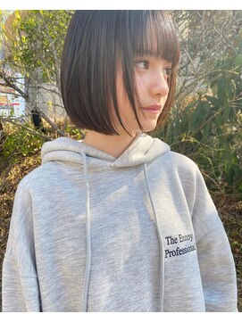 パーク 代官山(PARK) モカベージュのミニボブ