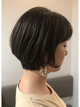 ユージュアル ヘアサロン(usual) 丸みショートボブ