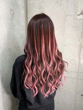 ワン(ONE) ピンクハイライト